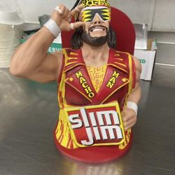 WWE Macho Man Randy Savage Slim Jim Display 2025 