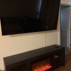 75” TV and TV Stand 