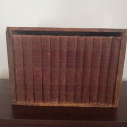 1944 Edition Of Home University Encyclopedias In Original Crate