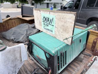 Onan RV generator