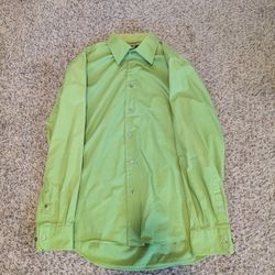 Green Button Up Shirt