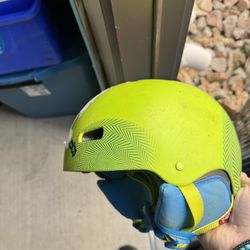 Grom Snowboard Helmet With Goggles 