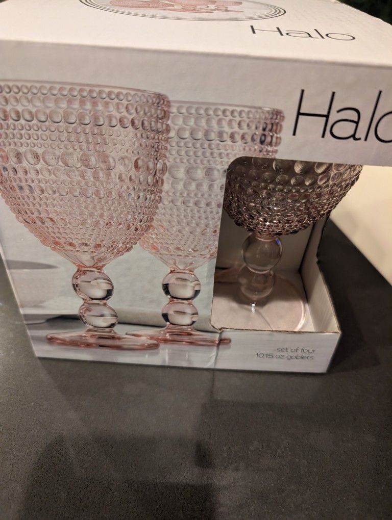 New glass Halo set