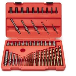 55pc Master Screw Extractor & Guide Bit Set
