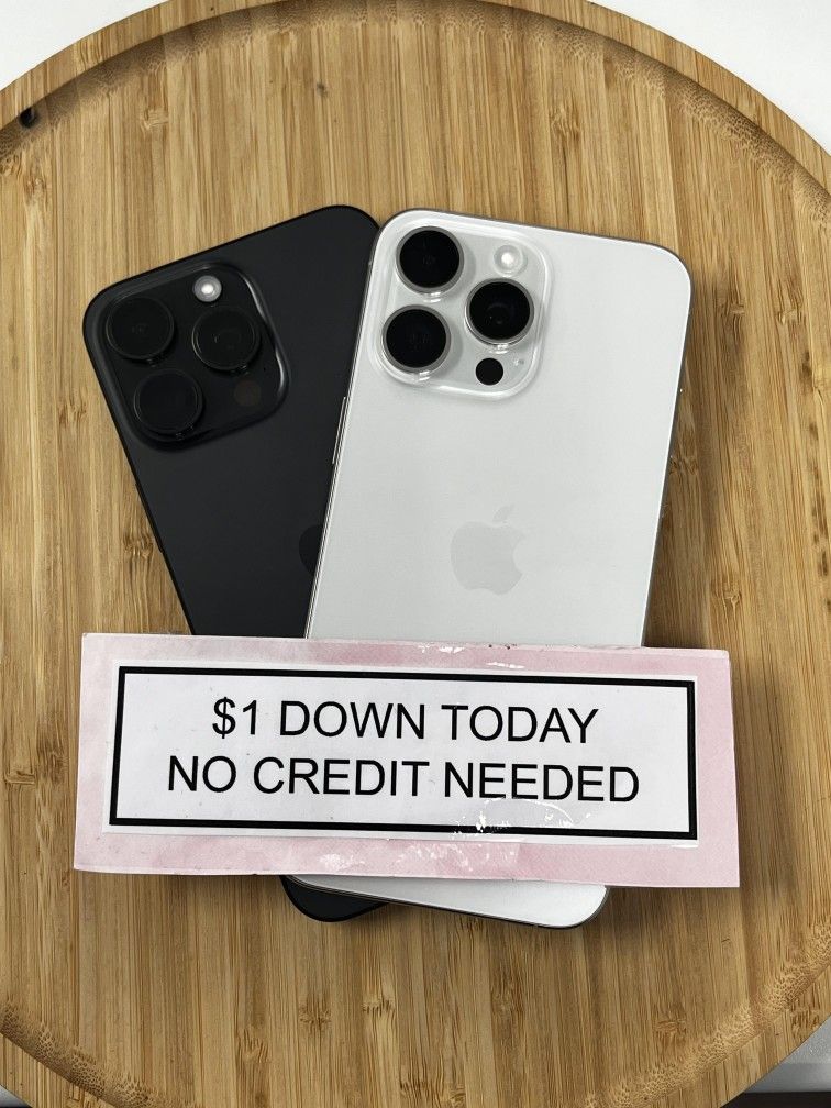 Apple IPhone 15 Pro Max Phone -PAYMENTS AVAILABLE-$1 Down Today 