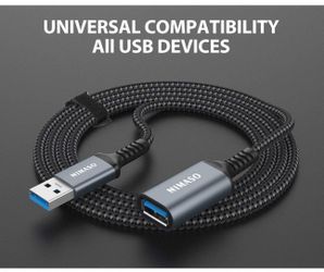 USB 3.0 Extension Cable 6.6 Feet Brand New