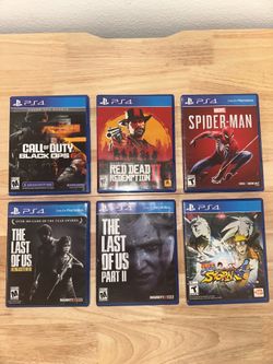 6 PS4 Games