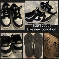 3Y Nike Panda Dunks Like New $25
