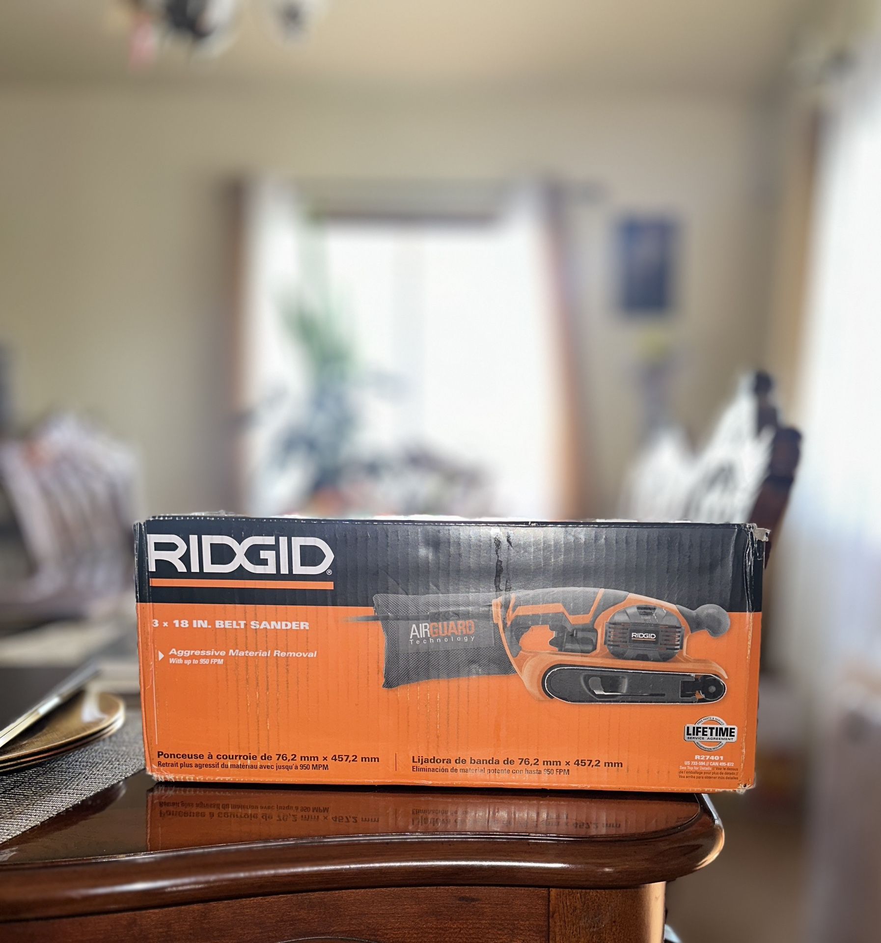 Ridgid Belt Sander For Sale (press On Image For Better View)