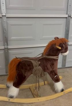 Plush Riding Horse