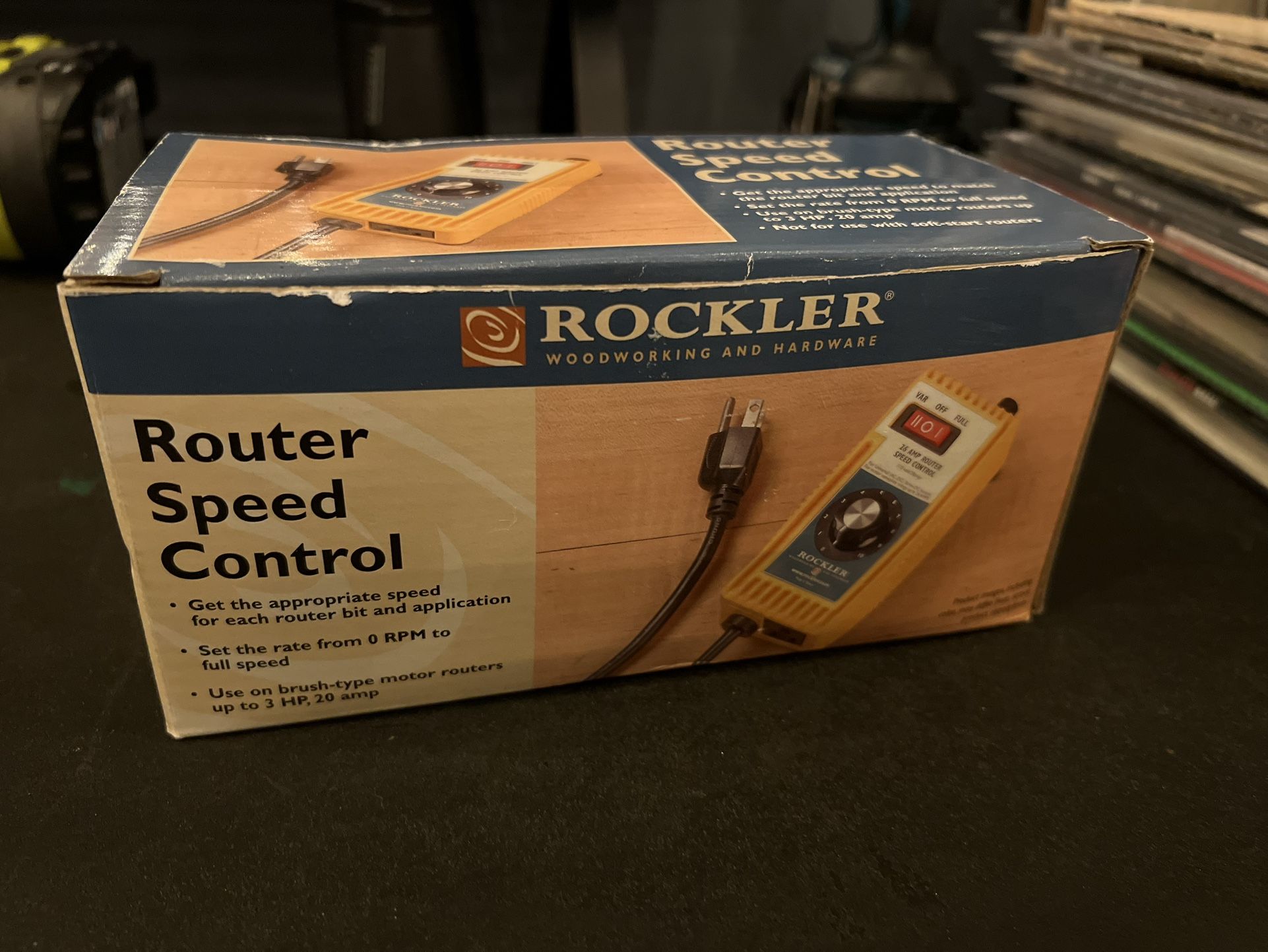 Router Speed Control
