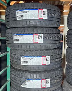 215/50R17 Falken A/S Set 4 New Tires