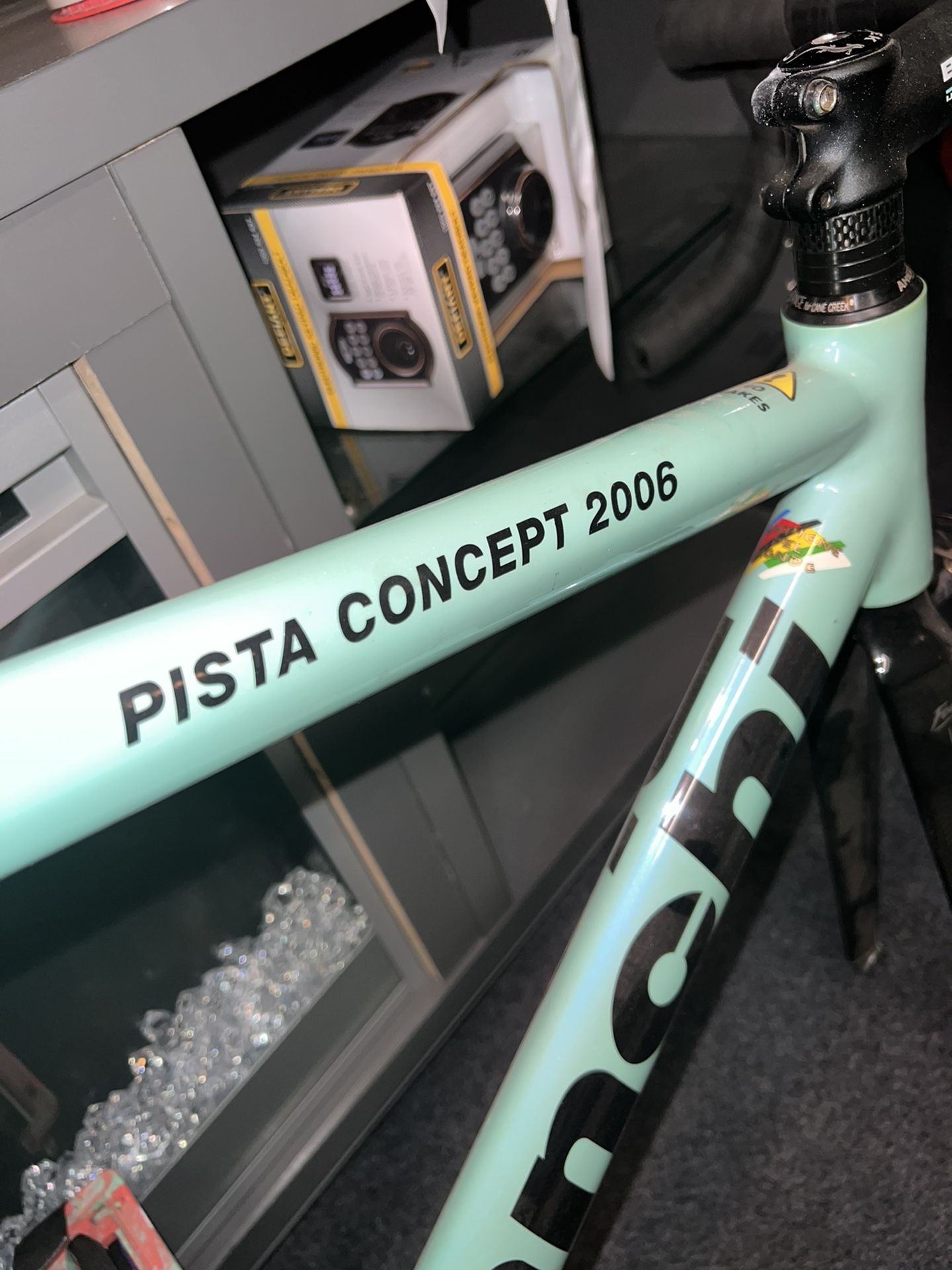 Bianchi Pista Concept 2006 Size 53 Frameset Or Complete.