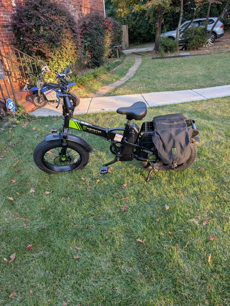Monster Branded Hyper E Bike