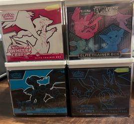 Pokemon ETBs for Sale WITH Case