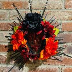 Dia De Los Muertos Flower Headband