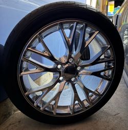 Corvette C6 Rims and Tires For Sell