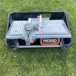 7 Inch Ridgid Tile Saw