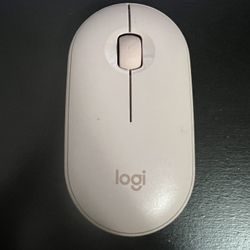 Logitech Pebble Mouse m350 Pink Bluetooth