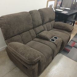 2 Seater Recliner Love Seat.  Burlington Nc 