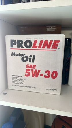 Proline SAE 5W-30 Motor Oil 6-Pack