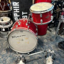 Trixon Set , Bass Drum And Tom