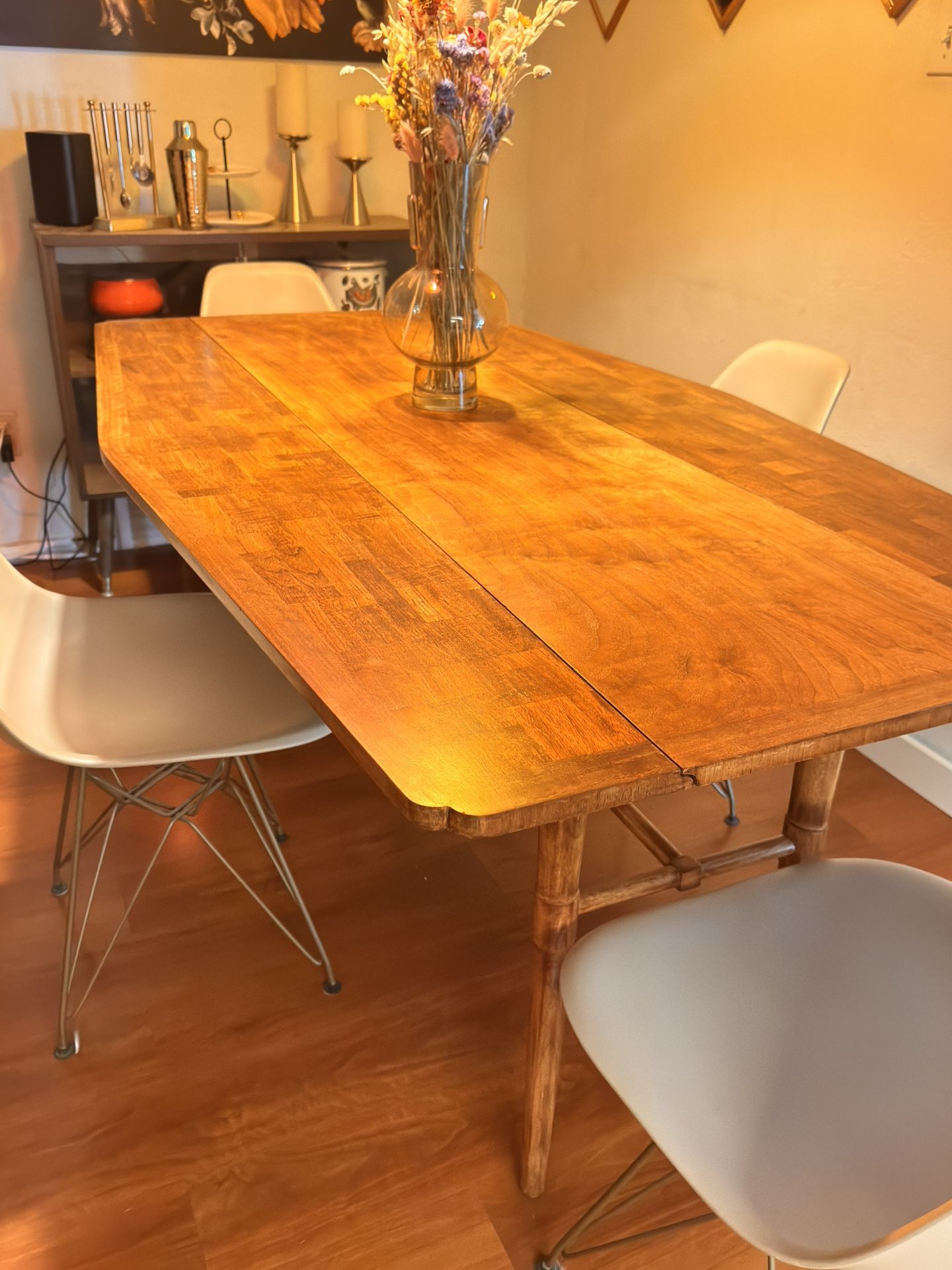 Mid-Century Modern Drop-Leaf Table – Bert England for Johnson Furniture (Forward Trend Collection)