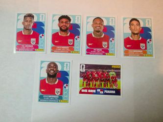 Panini FIFA World Cup 2026 Panama Sticker Set (6 Stickers)