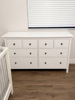 White dresser