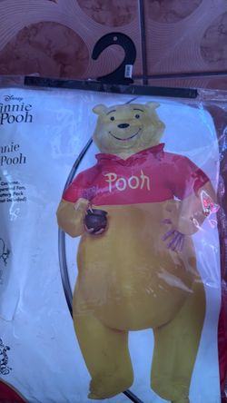 Inflatable adults Winnie the Pooh costume