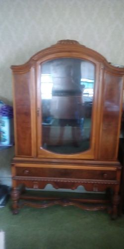 antique hutch