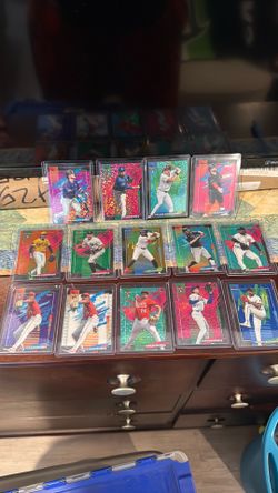 Topps Finest Baseball #’d Refractor Lot Baseball