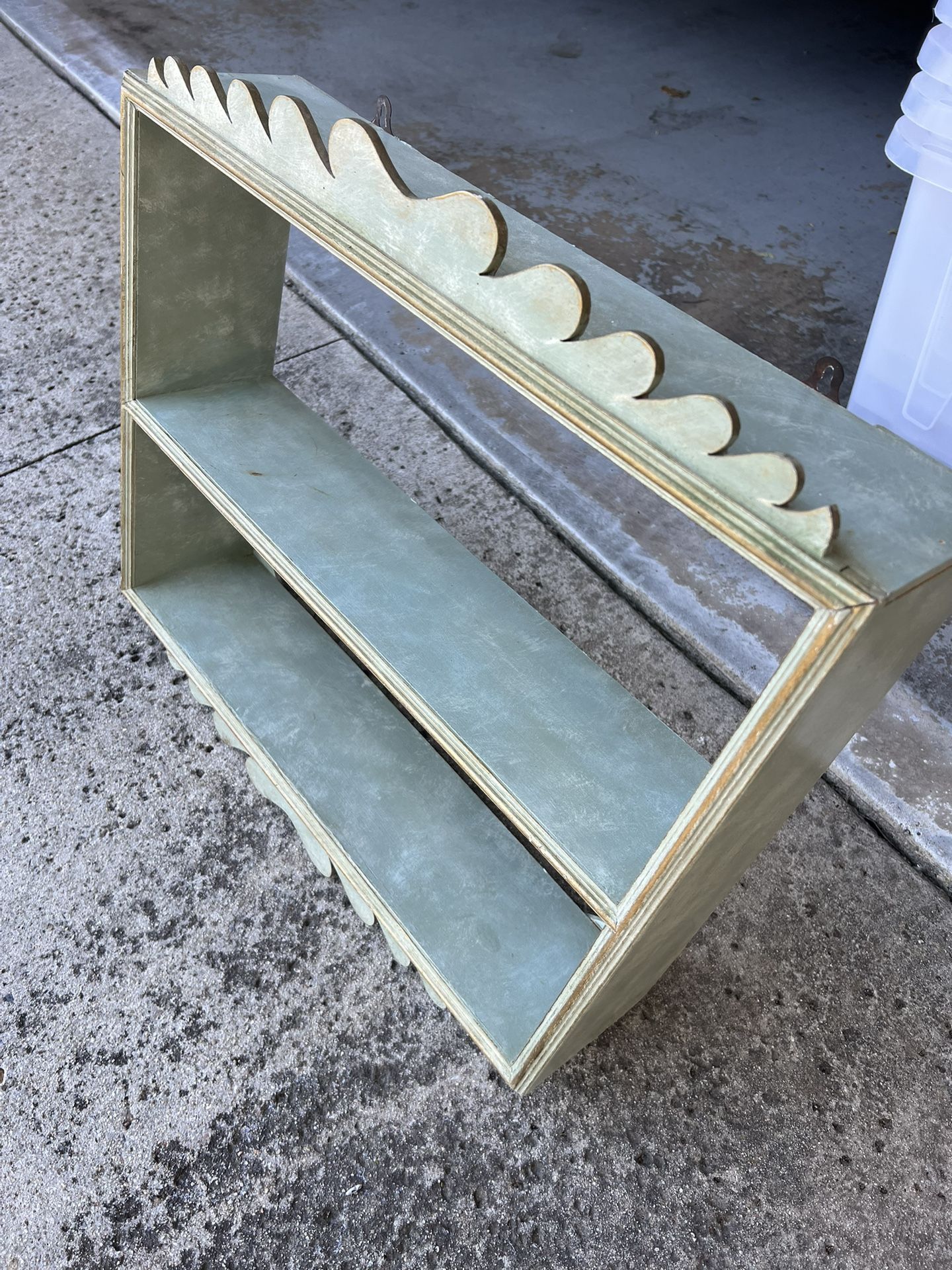 Beautiful Hanging Shelf From France