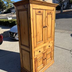 Entertainment Center/ Dresser Antique 