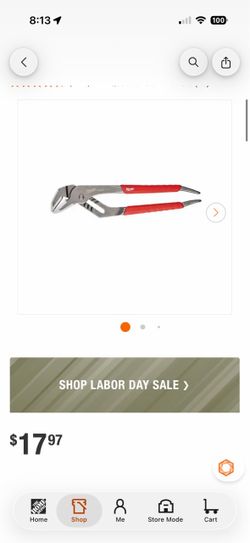 Milwaukee Tongue and Groove Pliers
