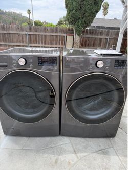 XL washer and gas dryer