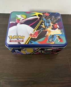 Pokémon New Lunchbox Tin With Stickers And Mini Binder 