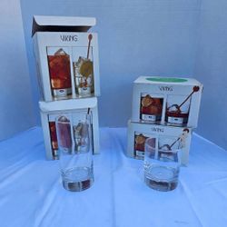 Viking Glassware Set with Boxes
