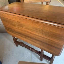 Antique Drop Leaf Table