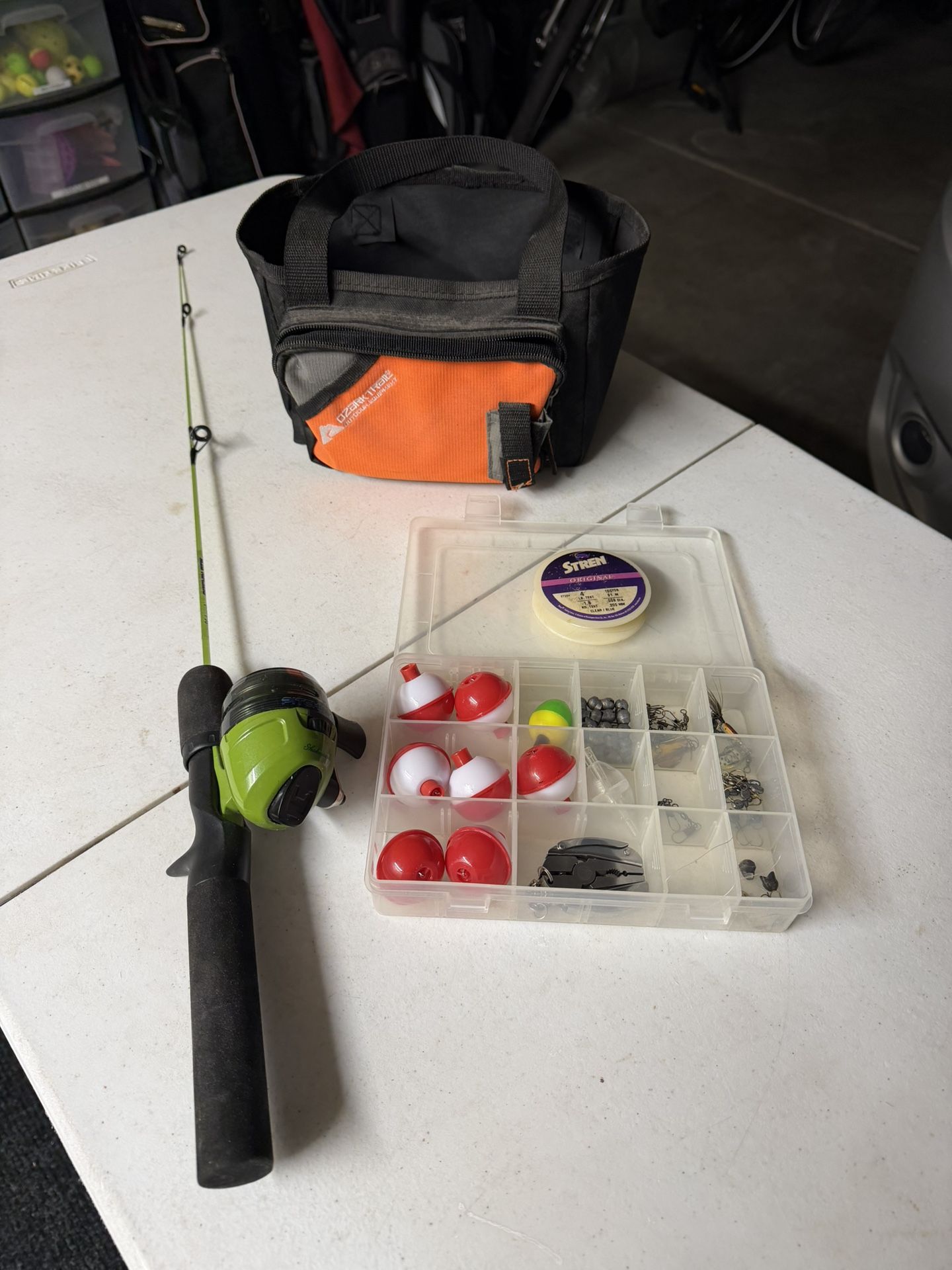 Mini Fishing Pole w/Reel