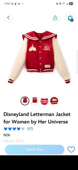 New!!! Disneyland letterman jacket