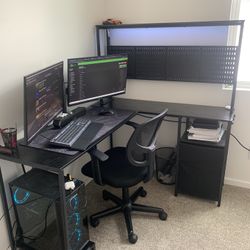 Gaming L Shape Desk 