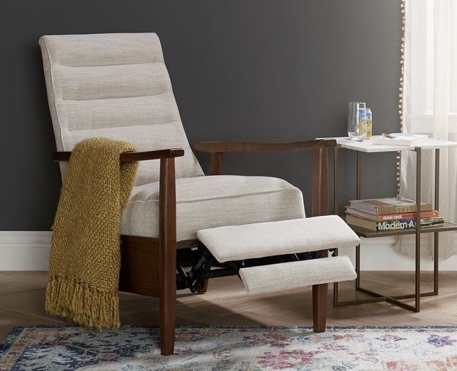 JOYBIRD “Langham” RECLINER Mid Century Modern Chair OBO