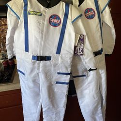 Astronaut outfits size  medium is 8 to 10