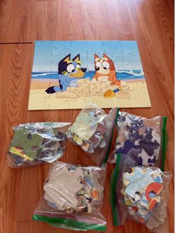 Bluey puzzles