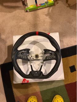 10th Gen Civic Hydro Dip Carbon Steering Wheel