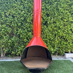 Mid Century Porcelain Fireplace