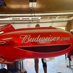 Vintage Budweiser Blimp $40 obo - 90s Inflatable