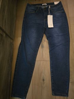 NEW BLUE SAVVY PUSH UP SKINNY JEANS SIZE 15
