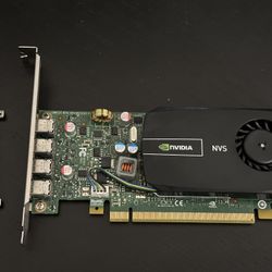 Nvidia Quadro NVS 510 Graphics Card 2GB DDR3 Full+Low Profile Bracket